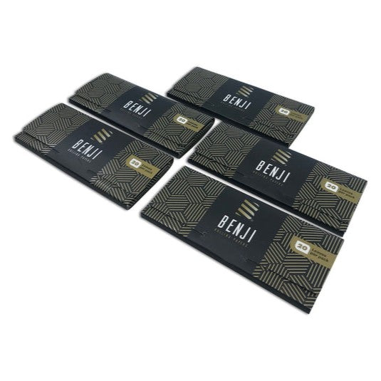 Benji $100 Dollar Bill Rolling Papers – All-Natural Novelty Papers with Filter Tips (20 Pack)