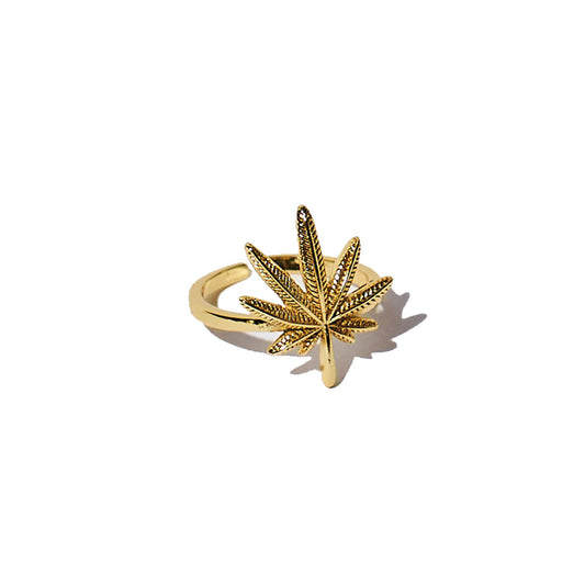 Mary Me Cannabis Ring – Elegant Wellness Jewelry for CBD Lovers
